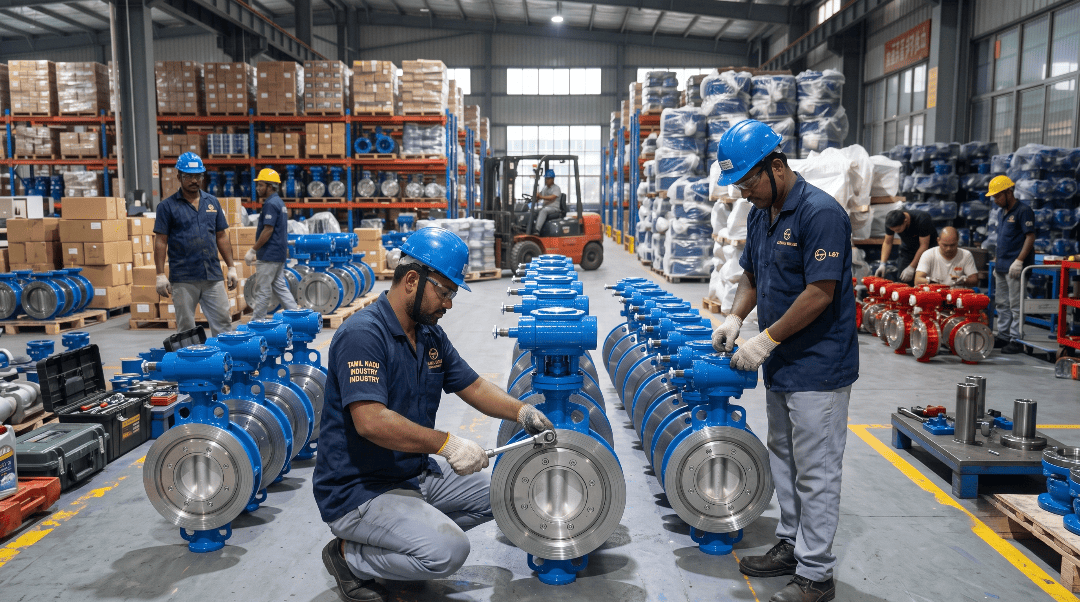 JKEW Industrial Valves Dispatch